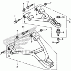 TRX420TE Front arm (2wd)
