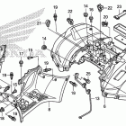 TRX420FA Заднее крыло
