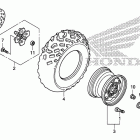 TRX500FPA Переднее колесо