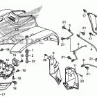 TRX250TE Переднее крыло