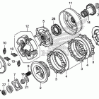 TRX420FPM Сцепление