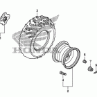 TRX420FPE Заднее колесо