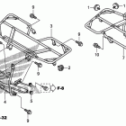 TRX420FPE Багажник