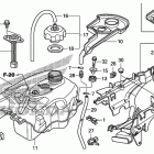 TRX420FPE Топливный бак