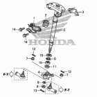 TRX420TE Steering shaft (1)