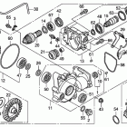 TRX420FPE Передний редуктор