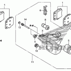 TRX420FPE Передний тормозной суппорт