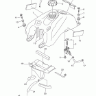 RAPTOR 250 YFM25RBL/YFM25RBW Топливный бак