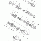 GRIZZLY 700 FI 4WD HUNTER YFM7FGHZ Трансмиссия