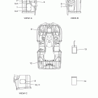 GRIZZLY 450 EPS 4WD YFM45FGPBL Наклейки 1
