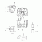GRIZZLY 350 4WD HUNTER YFM35FGHB Наклейки 1