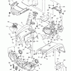 GRIZZLY 700 4WD HUNTER YFM7FGHB Переднее крыло