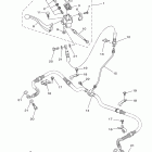 GRIZZLY 350 4WD HUNTER YFM35FGHB Главный тормозной цилиндр,передний