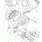 GRIZZLY 450 EPS 4WD HUNTER YFM45FGPHB Крышка картера двигателя