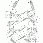 GRIZZLY 450 EPS 4WD HUNTER YFM45FGPHB Передняя подвеска колес