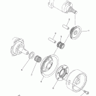 RAPTOR 250 YFM25RBL/YFM25RBW Муфта стартера
