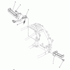 YFZ450 YFZ45BB/YFZ45BW Подножки