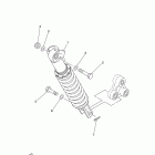 YFZ450 YFZ45BB/YFZ45BW Задняя подвеска