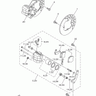 GRIZZLY 450 EPS 4WD HUNTER YFM45FGPHB Передний тормозной суппорт