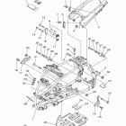 YFZ450 YFZ45BB/YFZ45BW Рама