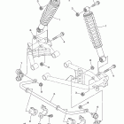GRIZZLY 450 EPS 4WD HUNTER YFM45FGPHB Задняя подвеска