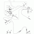 RAPTOR 90 YFM90RBW/YFM90RBL Задний торм цилиндр
