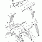 GRIZZLY 700 4WD HUNTER YFM7FGHB Передняя подвеска колес