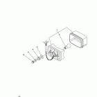 RAPTOR 125 YFM125RBL/YFM125RBW Фонарь задний
