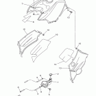 GRIZZLY 450 EPS 4WD HUNTER YFM45FGPHB Боковая панель