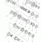 YFZ450 YFZ45BB/YFZ45BW Трансмиссия