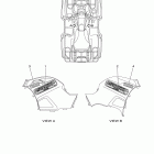 Grizzly 700 EPS Hunter YFM7FGPHB Наклейки