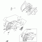 RAPTOR 700R YFM7RBL/YFM7RBW Наклейки 1