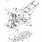 GRIZZLY 350 4WD HUNTER YFM35FGHB Рама