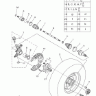 GRIZZLY 700 EPS 4WD YFM7FGPBL Переднее колесо