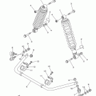 Grizzly 700 EPS Hunter YFM7FGPHB Задняя подвеска