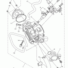 YFZ450X SPECIAL EDITION YFZ450XSEA Корпус дроселя в сборе