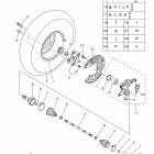 Grizzly 700 EPS Hunter YFM7FGPHB Переднее колесо 2