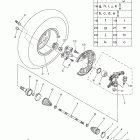 GRIZZLY 550 EPS 4WD HUNTER YFM5FGPHA Переднее колесо 2
