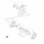 LT-Z400 QuadSport Z400 Балансир кривошипа