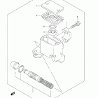 LT-A750XP KingQuad 750AXi 4x4 Auto Power Steering Главный тормозной цилиндр,передний