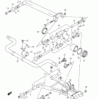 LT-A750XP KingQuad 750AXi 4x4 Auto Power Steering Задняя подвеска