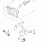 LT-A500X,Z KingQuad 500AXi 4x4 Auto Rear combination lamp (lt-a500xz e28)