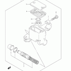 LT-A500XP KingQuad 500AXi 4x4 Auto Power Steering Главный тормозной цилиндр,передний