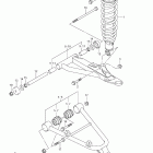 LT-A500XP KingQuad 500AXi 4x4 Auto Power Steering Подвеска передняя