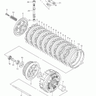 LT-Z400 QuadSport Z400 Сцепление