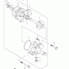 LT-A500X,Z KingQuad 500AXi 4x4 Auto Водяной насос
