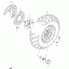 LT-A500X,Z KingQuad 500AXi 4x4 Auto Front wheel (lt-a500x e28)