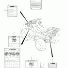 LT-A500X,Z KingQuad 500AXi 4x4 Auto Label (lt-a500x e28)