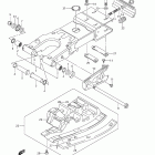 LT-Z400 QuadSport Z400 Rear swingingarm