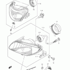 LT-A750XP KingQuad 750AXi 4x4 Auto Power Steering Headlamp (lt-a750xpzl2 e28)